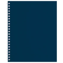 Тетрадь А5 96л. HATBER гребень, клетка, Soft-touch ламинация, SoloMatte_Сапфир, 09287, 96Т5лВ1гр
