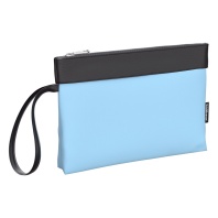 Косметичка ErichKrause StreetLine 230х160мм Light Blue&Black